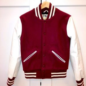 TNA Quality Leather and Wool Jacket